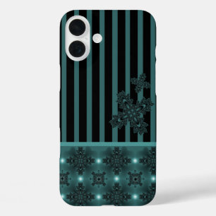 Coques iPhone 16 Plus Fleurs Artdeco dans le style rétro
