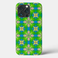 Fleurs Artdeco dans le style rétro