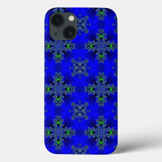 Coques Case-Mate iPhone Fleurs Artdeco dans le style rétro (Verso)