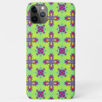 Fleurs Artdeco dans le style rétro