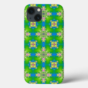 Case-Mate iPhone Case Fleurs Artdeco dans le style rétro