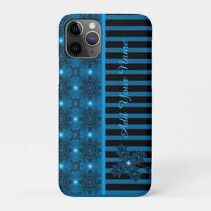 Case-Mate iPhone Case Fleurs Artdeco en style Rétro, Ajouter votre nom