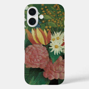 Coques iPhone 16 Fleurs avec Ivy par Henri Rousseau, Floral Vintage