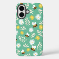 Fleurs blanches, boîtiers Otterbox iPhone 16 motif