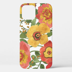 Case-Mate iPhone Case Fleurs colorées : motif d'aquarelle d'été.