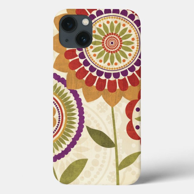 Coques Case-Mate iPhone Fleurs contemporaines d'automne (Verso)