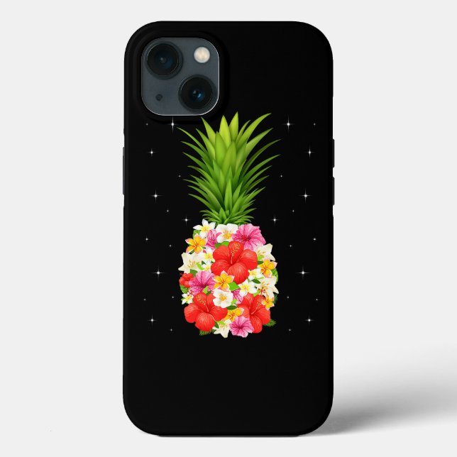 Coques Case-Mate iPhone Fleurs d'ananas femmes filles Aloha Hawaii Hawaiia (Verso)