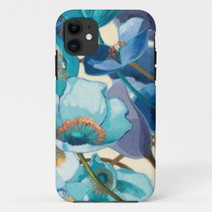 Etui iPhone Case-Mate Fleurs dans différentes nuances de pourpre et de