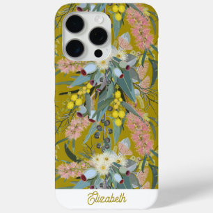 Coque iPhone 15 Pro Max Fleurs de brousse australiennes natives personnali