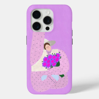 Coque iPhone 15 Pro Fleurs de câlin