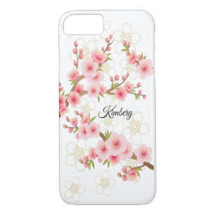 Coque iPhone 7 Fleurs de cerisier élégantes