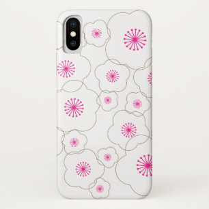 Coques Pour iPhone Fleurs de cerisiers blancs tout simplement chic