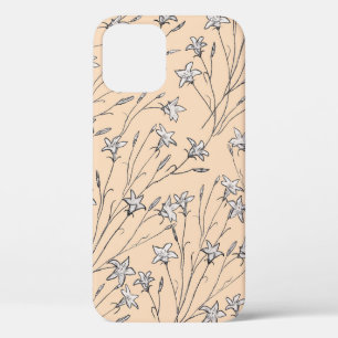 Case-Mate iPhone Case fleurs de cloches motifs transparentes pastel