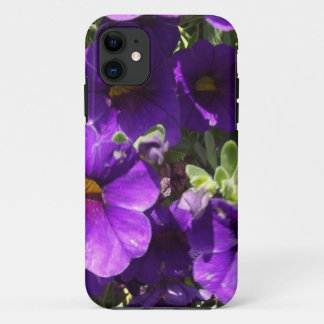 Coque Case-Mate Pour iPhone Fleurs de jardin pourpres