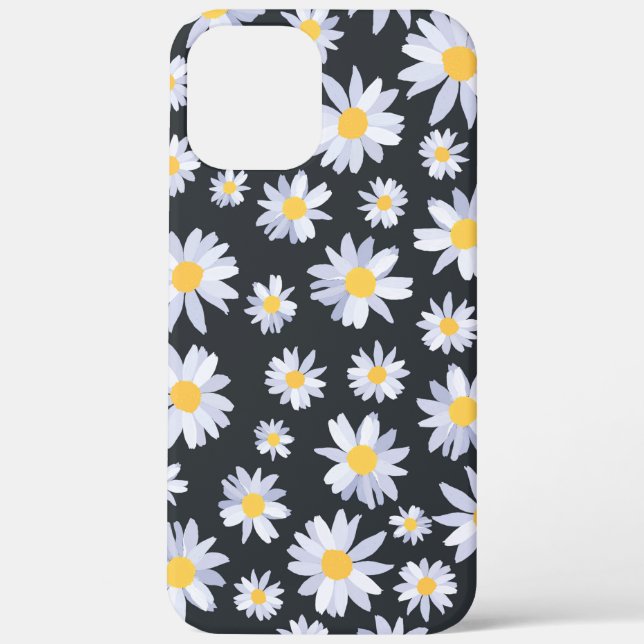 Coques Case-Mate iPhone Fleurs de marguerite blanche classique Botanique (Verso)