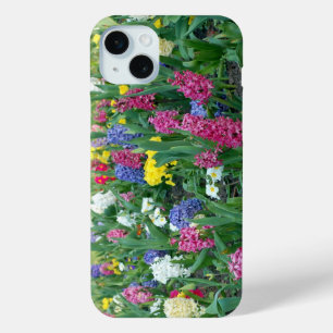 Coque iPhone 15 Mini Fleurs de printemps colorées