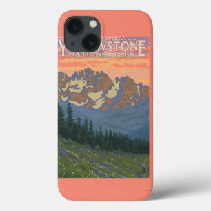 Coques Pour iPhone Fleurs de ressort - parc national de Yellowstone