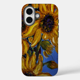 16 Fleurs de soleil coques iphone