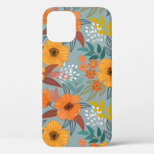 Case-Mate iPhone Case Fleurs de tirage à la main colorée sans couture
