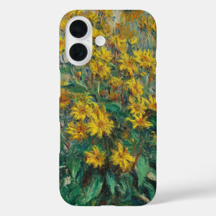 Coques iPhone 16 Fleurs de topinambour par Claude Monet