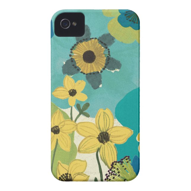 Coques Case-Mate iPhone Fleurs décoratives de jardin (Dos)