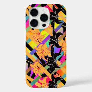 Coques iPhone 16 Pro Fleurs Entrelacées