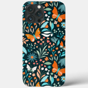Case-Mate iPhone Case Fleurs et papillons funky