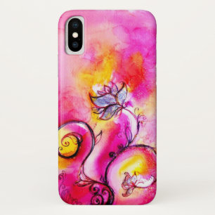 Etui iPhone Case-Mate FLEURS FANTAISISTES rose jaune violet