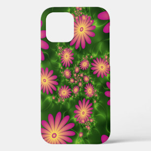 Case-Mate iPhone Case Fleurs Imaginaires roses Art Fractal Abstrait mode