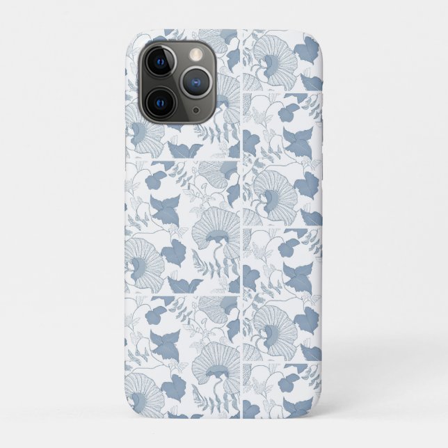 Coques Case-Mate iPhone Fleurs japonaises blanches Delicate Arrière - plan (Dos)