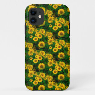 Coques Pour iPhone fleurs jaunes