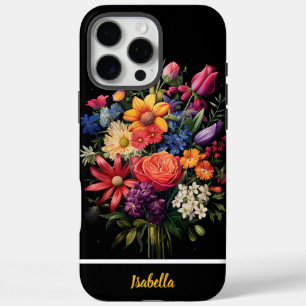 Coques iPhone 16 Pro Max Fleurs lumineuses pour rafraîchir l'air