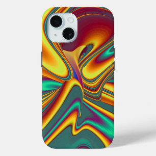 Coque Pour iPhone 15 Fleurs Magiques de Printemps Été Automne