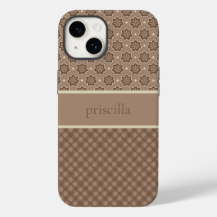 Coque Pour iPhone 14 Fleurs personnalisées et boîtier téléphonique