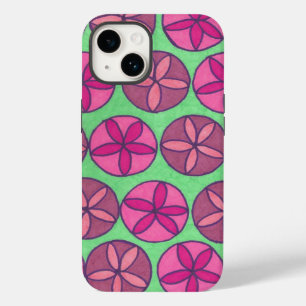 Coque Pour iPhone 14 Fleurs preppy
