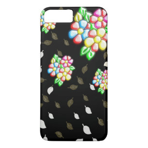 Case-Mate iPhone Case Fleurs rétro Abstraites colorées Arrière - plan no