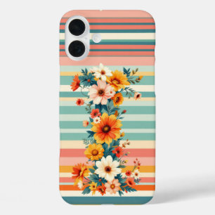 Coques iPhone 16 Plus Fleurs Retro (I)