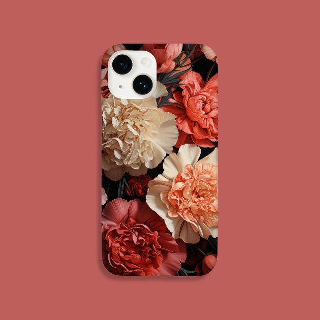 Coques Case-Mate iPhone Fleurs roses (Créateur téléchargé)