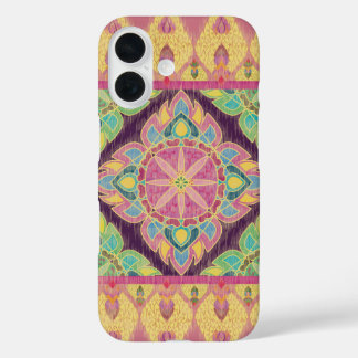 Coques iPhone 16 Fleurs roses dans le jardin