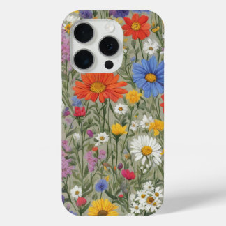 Fleurs sauvages #55 - iPhone 15 Pro Coques