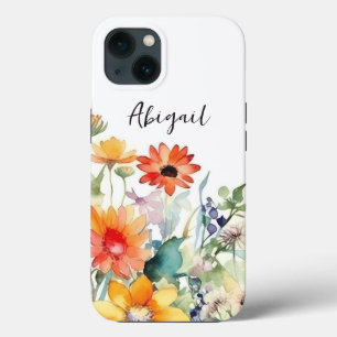 Case-Mate iPhone Case Fleurs sauvages colorés personnalisés Vibrant Flow