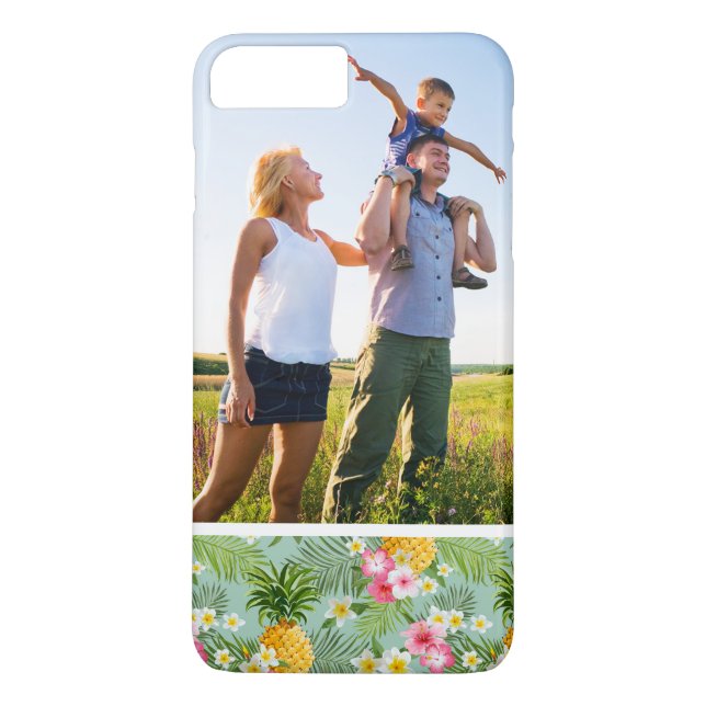 Coques Case-Mate iPhone Fleurs tropicales et ananas de photo faite sur (Dos)