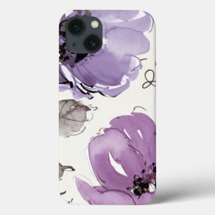 Coques Pour iPhone Fleurs violettes