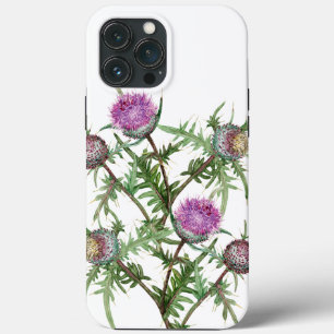 Case-Mate iPhone Case Fleurs violettes de chardon