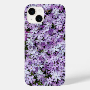 Coque Pour iPhone 14 Fleurs violettes Phlox