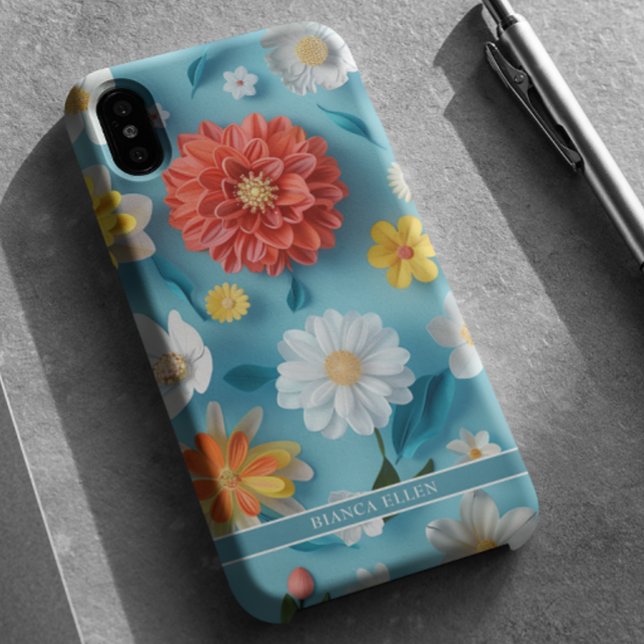 Coques Case-Mate iPhone Fleurs Vivicious (Créateur téléchargé)