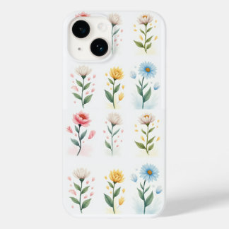Coque Pour iPhone 14 Fleurs Windy