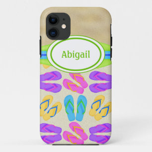 Case-Mate iPhone Case Flip Flops personnalisées et iPhone de plage 5 Coq