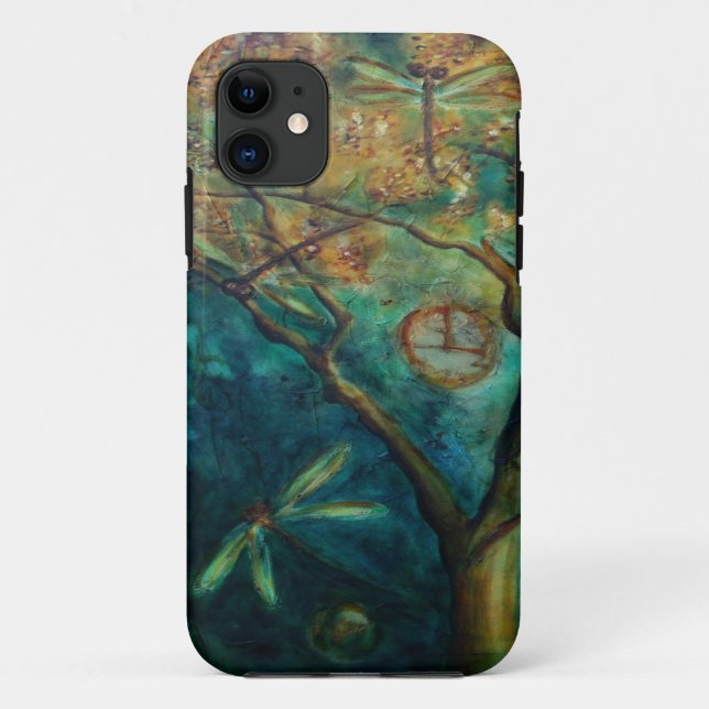 Coques Case-Mate iPhone Flirt de libellule (Dos)