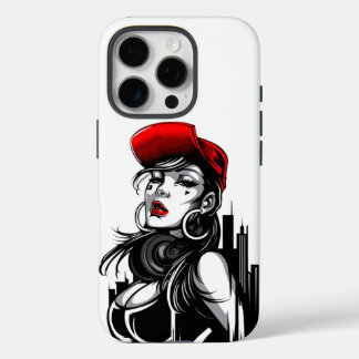 Coques iPhone 16 Pro flirty, us man, bande dessinée américaine, graffit